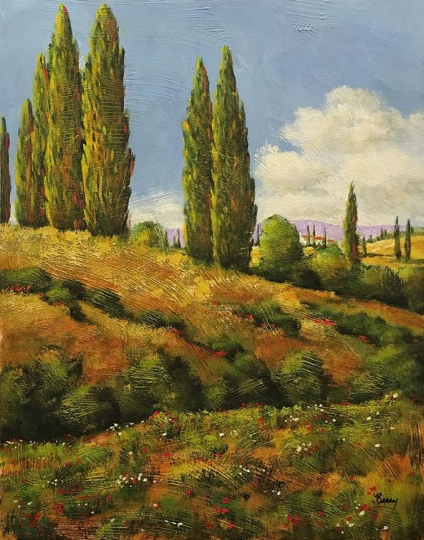 Tuscan Village 2, 20×16 paper