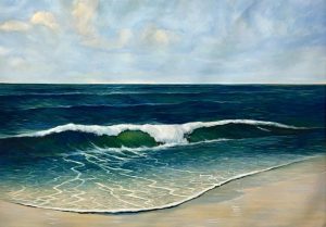 Shoreline, 31×45 canvas