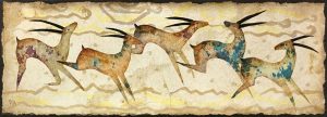 Antelope Play 1, 15×44 paper