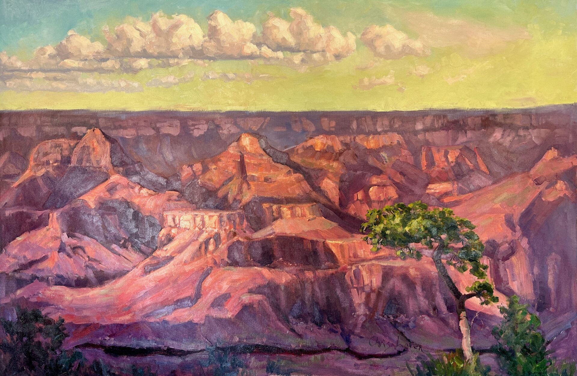 "Grand Canyon" 40 x 60 Canvas Think Art Gallery