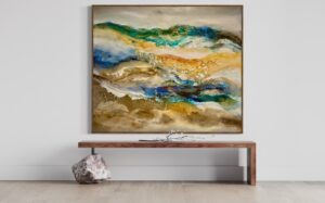 "Canyon View III" 44 x 52 Canvas