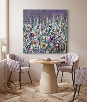 "Bloom" 40 x 40 Canvas