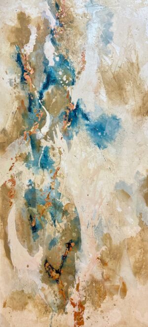 "Turbulent Flow" 75 x 36 Canvas