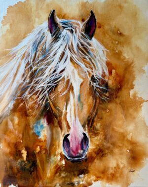 "Palomino" 50 x 40 Canvas