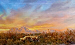 "Whispering Skies" 50 x 30 Canvas