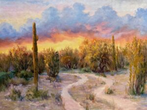 "Winding Road" 40 x 30 Canvas