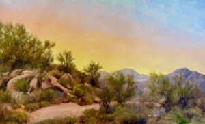 "Morning Glow" 50 x 30 Canvas
