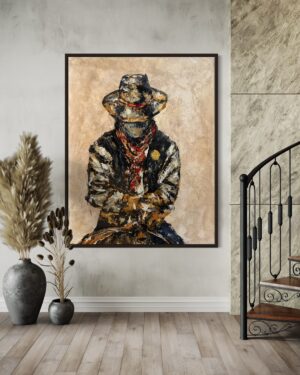 "Deputy" 61 x 48 Canvas