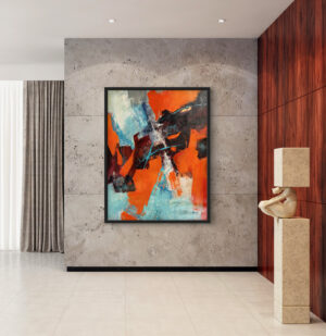 "Juxtaposed" 50.5 x 39.5 Canvas