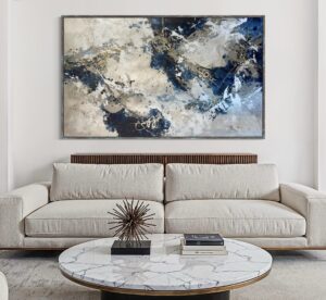 "Gulf Current" 76 x 45 Canvas