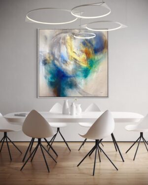 "Flo I" 50 x 50 Canvas