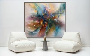 "Confetti Song"  50 x 60 Canvas