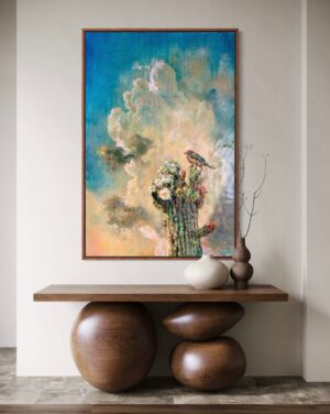 "Cactus Wren" 24 x 36 Canvas