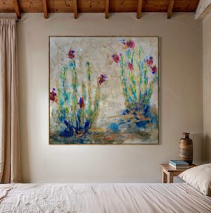 "Desert Gems" 48 x 48 Canvas