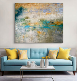 "Misty Landscape" 50 x 60 Canvas