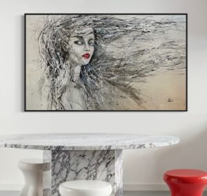 "Rapunzel" 30 x 50 Canvas