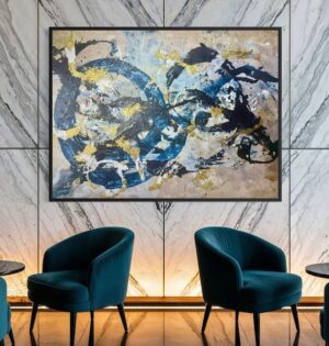 "Uneasy Peace" 45 x 61 Canvas