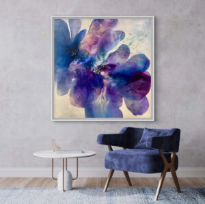 "Wild Indigo" 41 x 41 Canvas