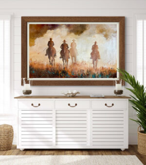 "Range Riders" 30 x 50 Canvas