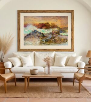 "Atoms" 58 x 40 Canvas